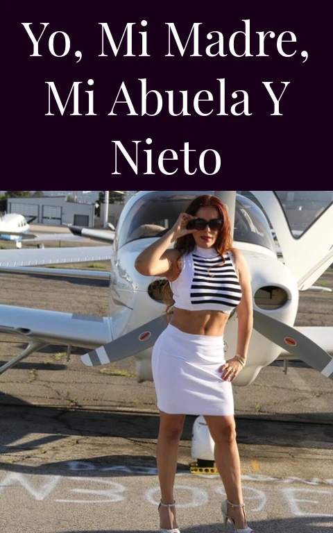 Yo, mi madre, mi abuela y nieto