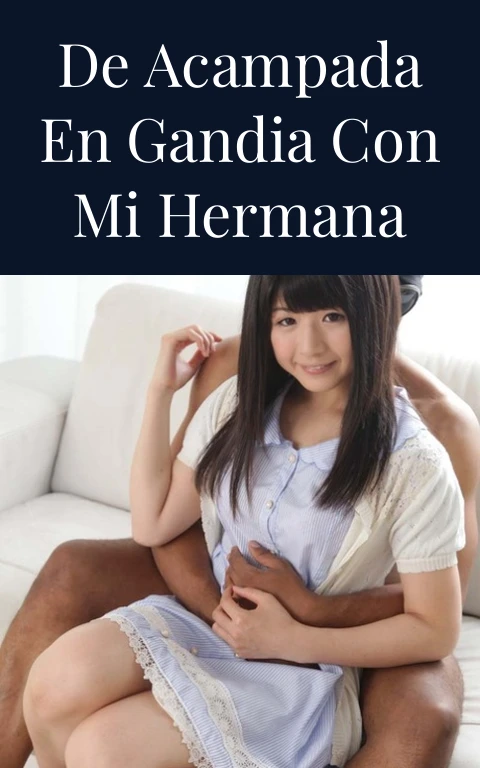 De acampada en Gandia con mi hermana